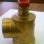 фото Клапан пожарного крана ПК-50 угловой 90гр, латунь