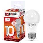 фото Лампа светодиодная LED-A60-VC 10Вт 230В Е27 6500К 900Лм IN HOME