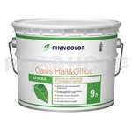 фото Краска вд интер  9 л устойчивая к мытью Finncolor OASIS HALL@OFFICE (1) база С П АР