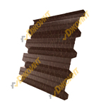 фото Профнастил Н-60 0,5 Solano 30 Chocolate Brown шоколад