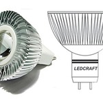 фото Светодиодная лампа LC-60-MR16-GU5.3-3-W холодный белый