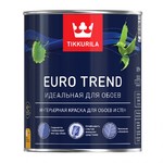 фото Интерьерная краска для обоев и стен Euro Trend матовая, база С Tikkurila, 0,9 л