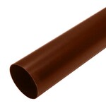 фото Труба водосточная коричневая, 3 м Мурол