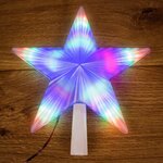 фото Фигура светодиодная "Звезда" на елку RGB 31LED 22см Neon-Night 501-001