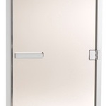 фото Дверь для турецкой парной Tylo 60 G (778х1870 мм, бронза, белый алюминий, арт. 90912003)