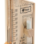 Фото №2 Термометр с песочными часами (27.8х14х5.3 см, арт. БШ 18036)