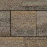 фото Тротуарная плитка Выбор Квадрум Искусственный камень 60 мм 500х500 Базальт