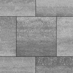 фото Тротуарная плитка Выбор Квадрум Искусственный камень 60 мм 500х500 Шунгит