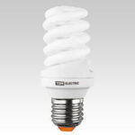фото Лампа энергосберегающая КЛЛ-FSТ2-9 Вт-2700 К–Е14 (32х99 мм) TDM