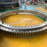 фото Slewing bearing for ladle turntable in steel mill