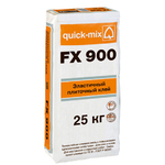 фото Высокоэластичный плиточный клей quick-mix FX 900, 25 кг