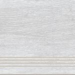 фото Керамический гранит CERSANIT Woodhouse 598х297 ступень светло-серый 10262 (A-WS4O526\J)