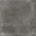 фото Керамический гранит CERSANIT Carpet 298x298 темно-коричневый ступень 14458 (CP4A516)