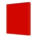 фото Монолитный поликарбонат BORREX оптимальный Красный 4 мм (3,05*2,05 м)