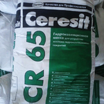 фото CERESIT CR65 Waterproof Гидроизоляционная смесь 20 кг