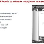 Фото №6 Электрокотел Эван Practic Pump 9 кВт с насосом Wilo, ротацией ТЭНов и погодозависимостью