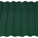 фото Профнастил С-8 цветной, по длине клиента 6005 Зеленый мох, 0,4 мм