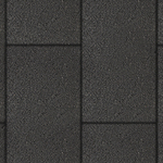фото Плитка тротуарная Прямоугольник (Ла-Линия) Б.5.П.8 гранит черный 600*300*80 мм