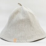 Фото №5 Набор Linen Steam Натюрель (шапка, рукавица, килт)