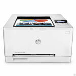 фото Принтер HP Color LaserJet Pro M252n, A4, цветная печать, 
LAN, USB