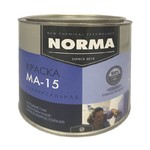 фото Краска МА-15 ГОСТ масляная для дерева и металла, Белая Norma Novocolor 2кг
