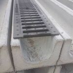 фото ЖБИ лоток канал бетонный водосток, ливневый сток DN100 Gidrolica Standart