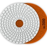 фото Алмазный круг для мокрого шлифования черепашка 100 мм № 300 Зубр 29866-300