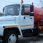 фото Аренда ассенизаторской машины (вакуумной) КО-522Б на шасси ГАЗ-3309, Москва