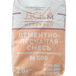 фото Цементно-Песчаная смесь М300, 25кг (МЕРКУРИЙ) (56) П '
