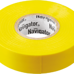фото Изолента ПВХ 19мм (рул.20м) желт. NIT-A19-20/Y Navigator 71112