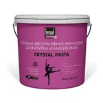 фото Штукатурка декоративная Crystal Pasta камешковая 1-1.5мм, 25кг Bergauf