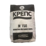 фото Цементно-песчаная смесь М-150 Крепс Зима 25 кг