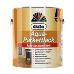фото Лак паркетный Dufa Aqua Parkettlack на водной основе шелковисто-матовый 2л
