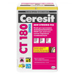 фото Клей для утеплителя Ceresit CT 180, Winter зимний цементный 25 кг