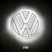 фото Светодиодная эмблема VW Passat CC White Проекция в двери/эмблемы Проекция в