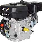 фото Бензиновый двигатель 70/15/2 Huter GE-170F-20, 7 л.с, вал 20 мм, 212 куб.см, ручной стартер