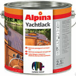 фото Лак алкидный Альпина Yachtlack 2.5 л (Яхтный)