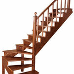 фото Лестницы деревянные