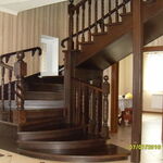 фото Изготовление лестниц деревянных