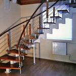 фото Лестницы модульные для дома