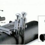 фото Крепление на трубу для магнита 160x80 мм, обработка труб диам. 80-250 мм
