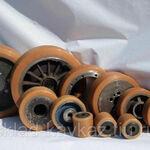 фото Восстановление полиуретанового покрытия приводных колес для складской техни