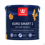 фото Водоэмульсионная краска Tikkurila Euro Smart 2 Интерьерная 9л