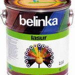 фото Краска для защиты древесины BELINKA LASUR №12, бесцветная 10л