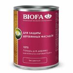 фото Краска для защиты деревянного фасада Biofa/Биофа (Германия), 1 л