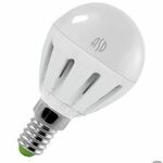фото Лампа светодиодная ASD LED-ШАР 5Вт 220В Е14 4000К