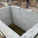 фото Погреб монолитный бетонный армированный