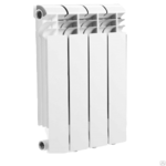 фото Радиатор отопления биметаллический BILIT 500 100 4 секц. BILIT 500 100 4 се
в