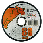фото Круг (диск) отрезной по нержавейке (индустриальный) B.Bull 88 Cuts