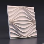 фото Круговая волна - гипсовые 3D панели